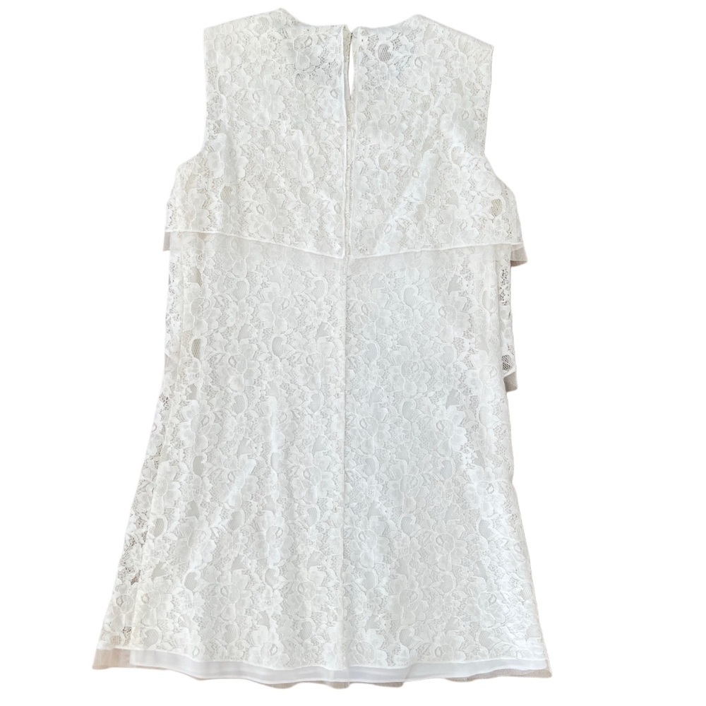 BCBG Maxazria White Lace Sleeveless Dress - Size XS - Picture 2 of 7